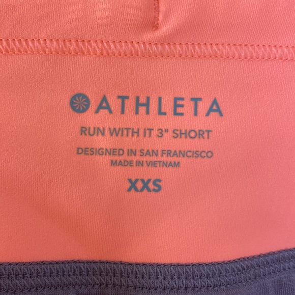 Athleta Run With It 3” Womens Purple Shorts - Picture 6 of 6